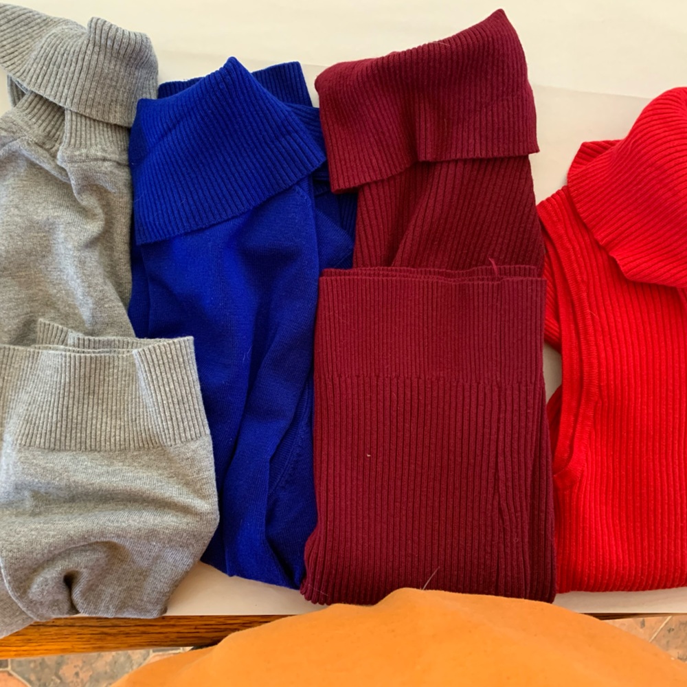 Turtleneck sweaters